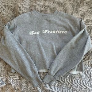 Brandy Melville San Francisco Flame Crewneck
